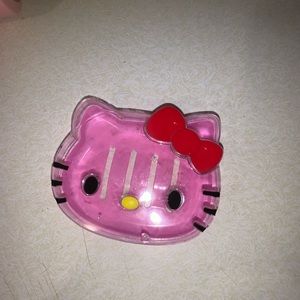 Hello kitty travel soap case